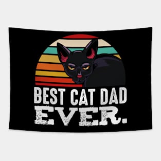 Cats - Best Cat Dad Ever - Father's Day Funny Tapestry