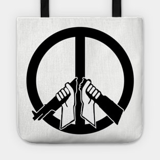 Broken Rifle and Peace Tote