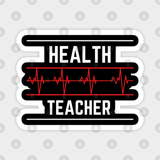 The Health Teacher Collection Magnet by The PE Spot Shop