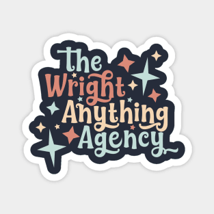 The Wright Anything Agency Magnet