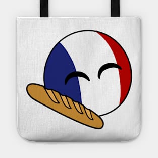 franceball and food chibi Tote