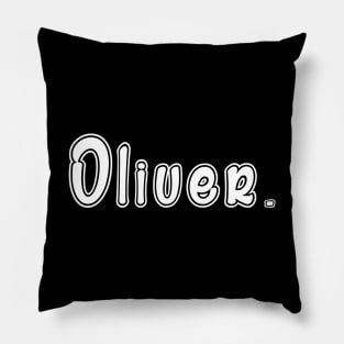 Oliver Name Pillow