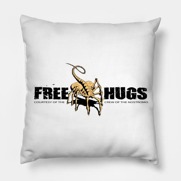 Free Hugs Pillow by Chewbaccadoll