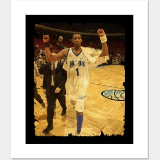 Tracy McGrady - 2007 basket ball Fine Art Print by Unknown at
