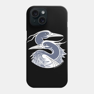 Great Blue Herons Phone Case