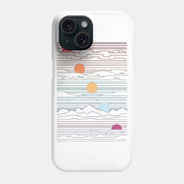 Many Lands Under One Sun Phone Case by minniesorgan