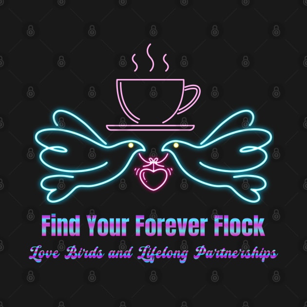 Find Your Forever Flock: Love Birds & Lifelong Partnerships (Coffee and Love Birds Motivation) by Inspire Me 