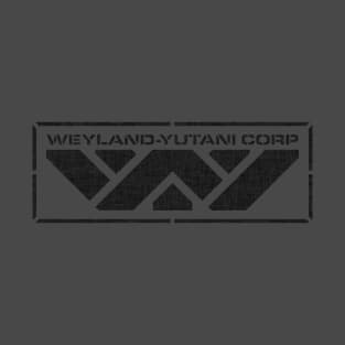 WY Stencil Black T-Shirt