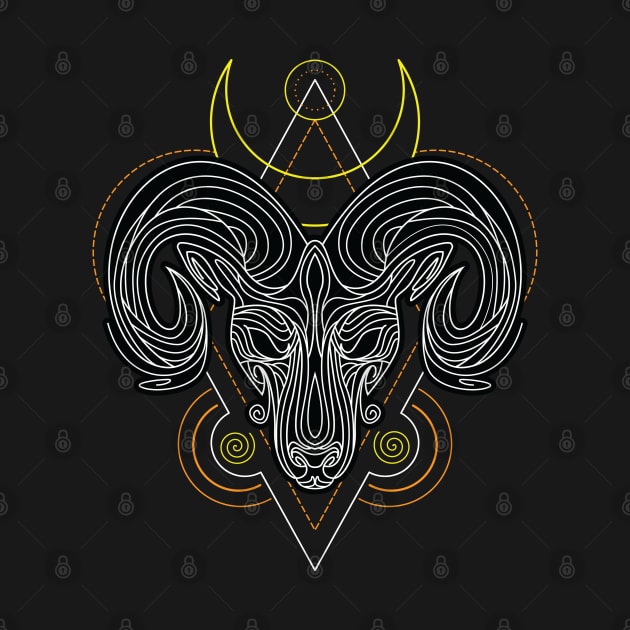 Zodiac Aries by Dojaja