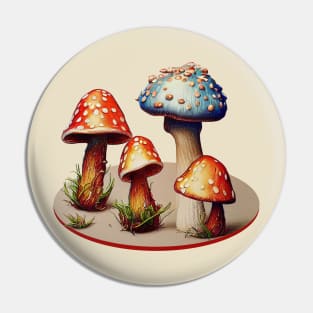 Make room for Mushrooms Pin