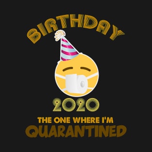 Birthday 2020 Quarantined T-Shirt