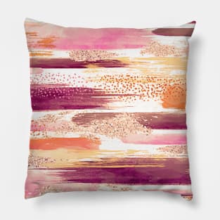 Brush strokes Pillow