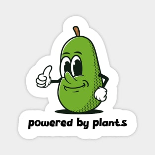 powered by plants Magnet