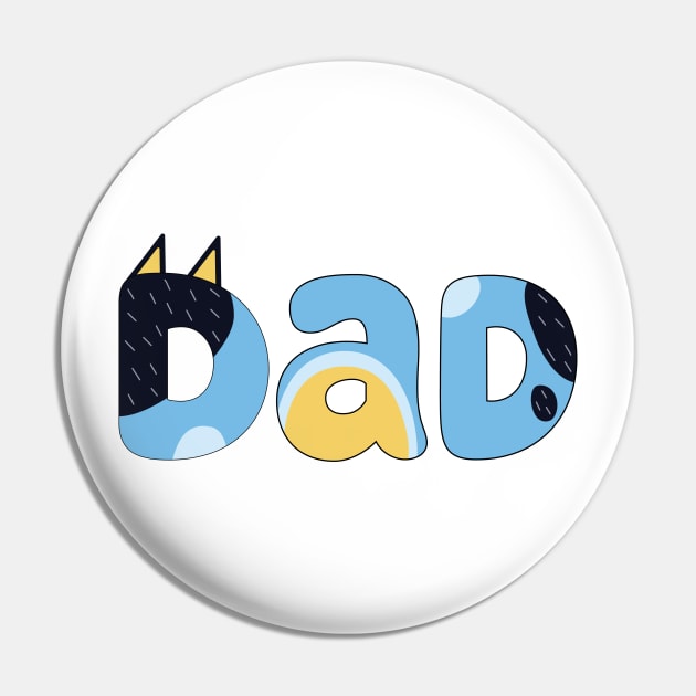 Bluey Dad - Mate! Pin by Peebs