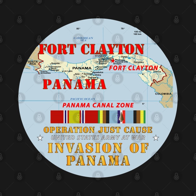 Just Cause - Ft Clayton - CZ w Map w Svc Ribbons by twix123844