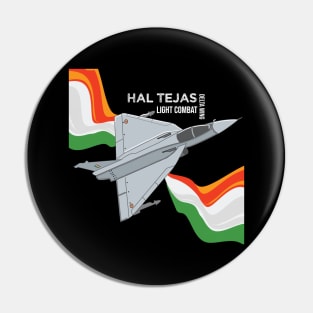 HAL Tejas Indian Fighter Fighterjet Aircraft India Pride Pin