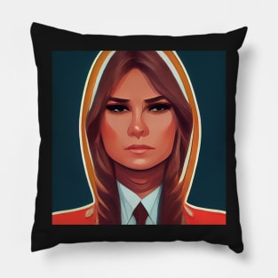 Melania Trump | Comics Style Pillow