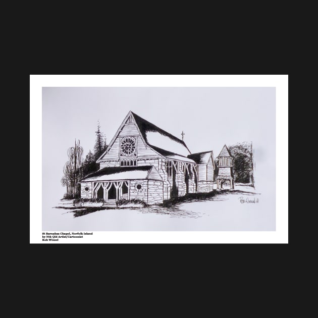 St Barnabas Chapel, Norfolk Island by ROB51