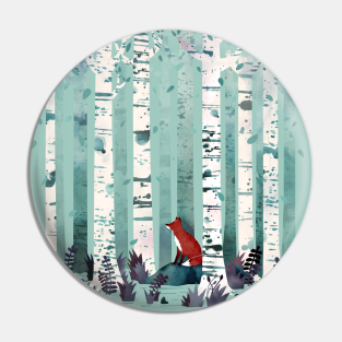 Fox Pin - The Birches by littleclyde