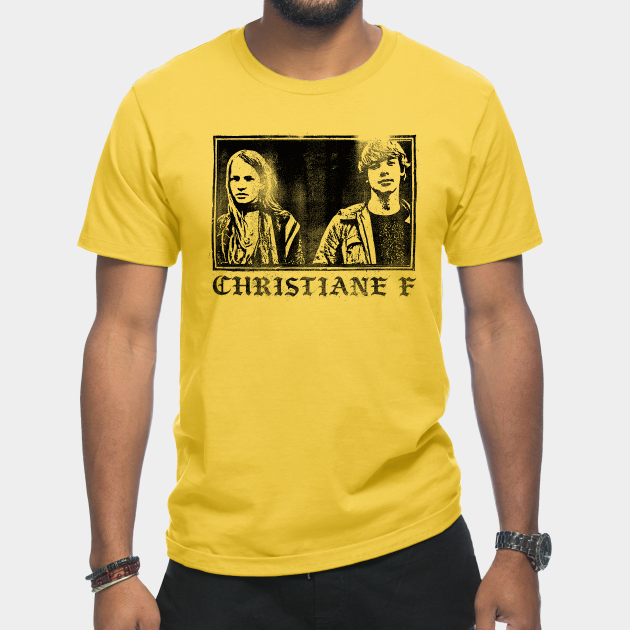 Christiane F //// Deutsche New Wave Cult Film - Christiane F - T-Shirt