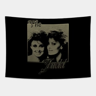 judds// black white design Tapestry