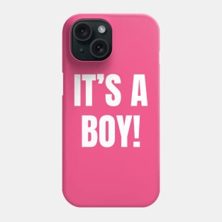 Gender Reveal Party It's A Boy But In Pink Phone Case