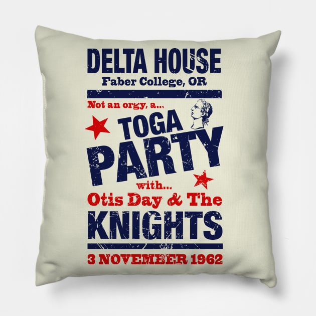 Delta Toga Party Pillow by PopCultureShirts