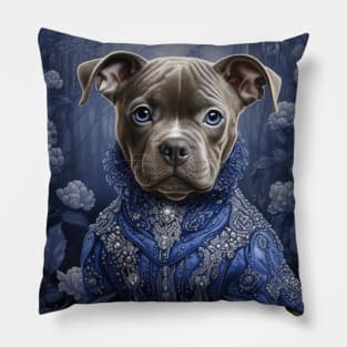 Majestic Pit Bull Pillow