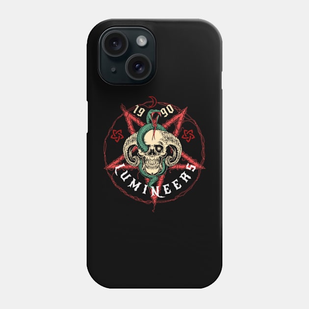 snake on lumineers's head Phone Case by girls store