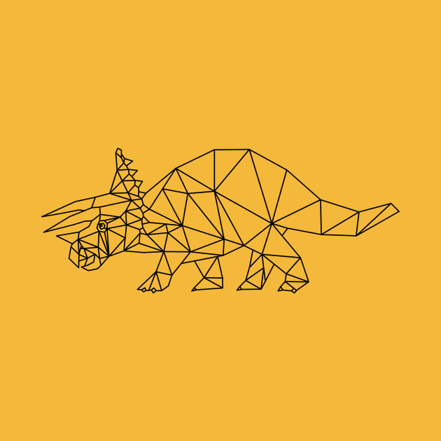 Jurassic Triceratops Dinosaur by DimDom