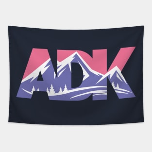 ADK Scape - Pink & Purple Tapestry