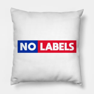 No Labels Pillow