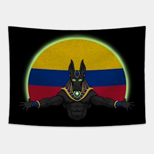 Anubis Colombia Tapestry