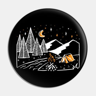 Camp River Pin