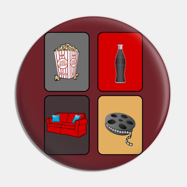 Movie night Pin by MissMorty2