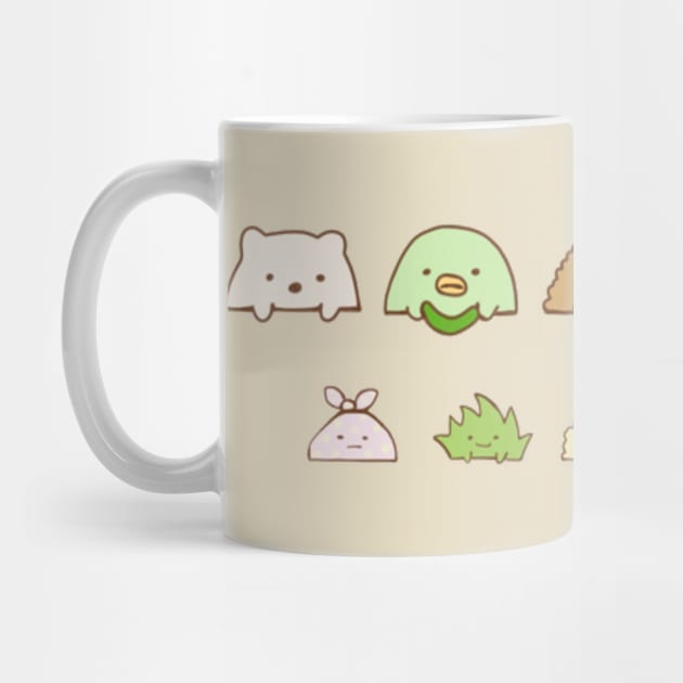 Sumikko gurashi pattern - Sumikkogurashi - Mug