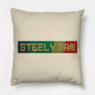 Steely Dan - RETRO COLOR - VINTAGE Pillow