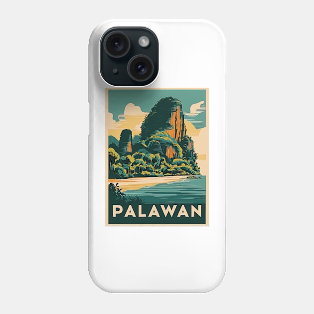 Palawan Island Philippines Phone Case by likbatonboot