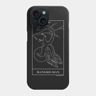 Hanged Man dinosaur archeopteryx tarot Phone Case