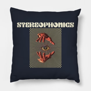 Hand Eyes Stereophonics Pillow