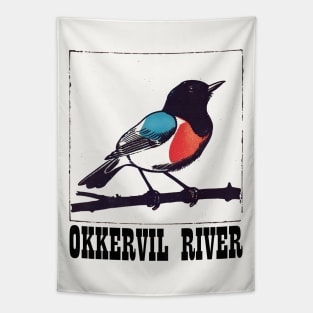 Okkervil River ∆  Fan Art Tapestry