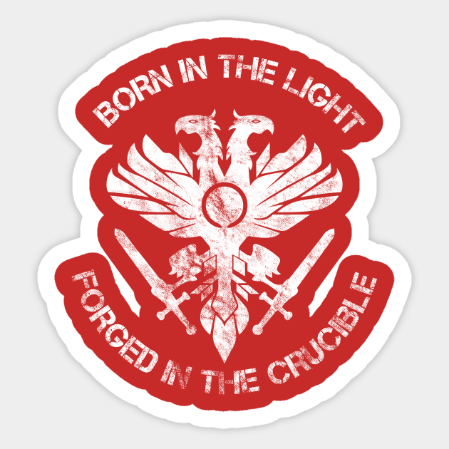 Born In The Light Forged In The Crucible Destiny 2 Sticker Teepublic Au While its pvp offering is arguably the least updated when compared to pve, destiny 2's crucible still has much to offer. teepublic