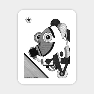 The Virus Cart Magnet