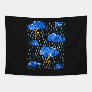 Fairytale Weather Forecast Print Tapestry