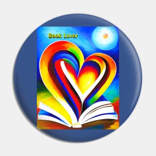 Book Lover Pin