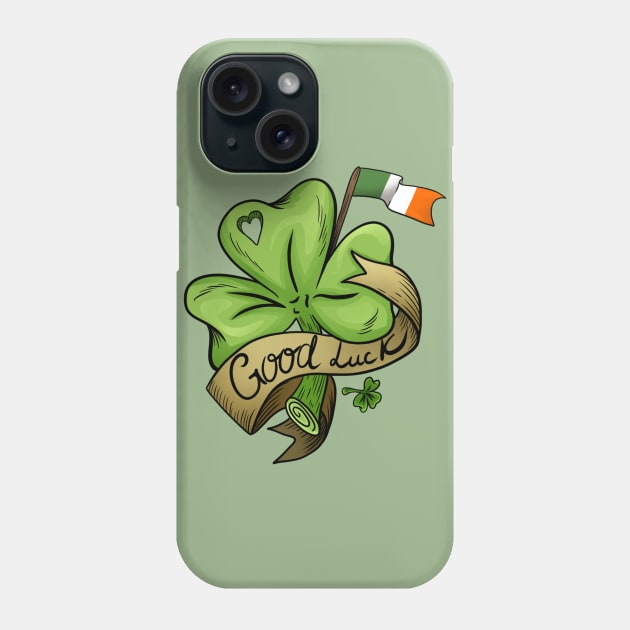 Shamrock - St.Patrick's Day Phone Case by KimLeex