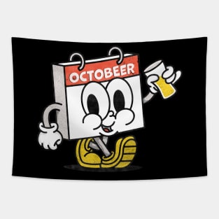 Octobeer October Beer Lover Oktober - Hometober Fest Party Tapestry