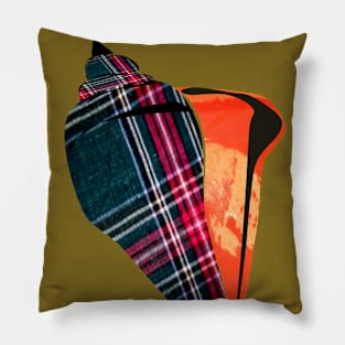 Plaid shell : Pillow