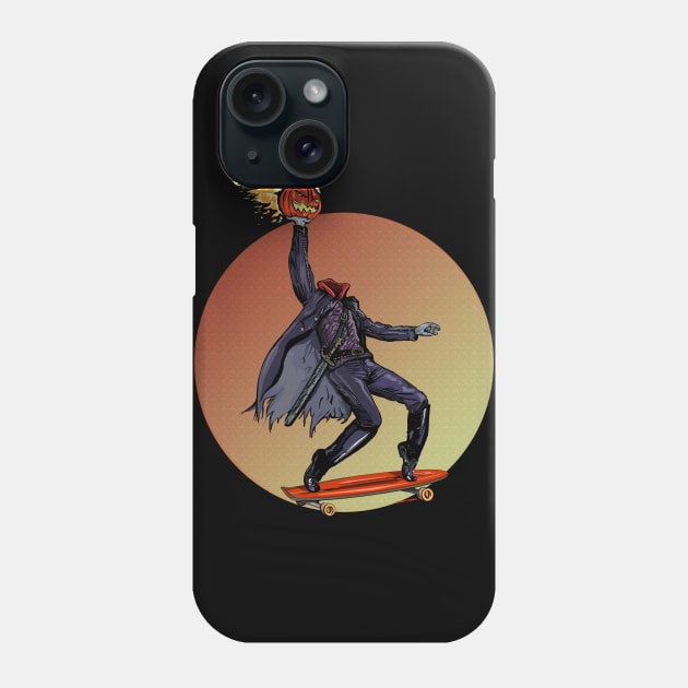 The Headless Horseless Skateboarder Phone Case by FanboyMuseum