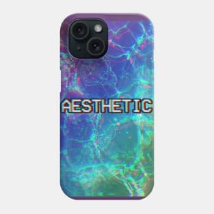 Aesthetic Glitch † Seapunk VHS Ocean Design Phone Case